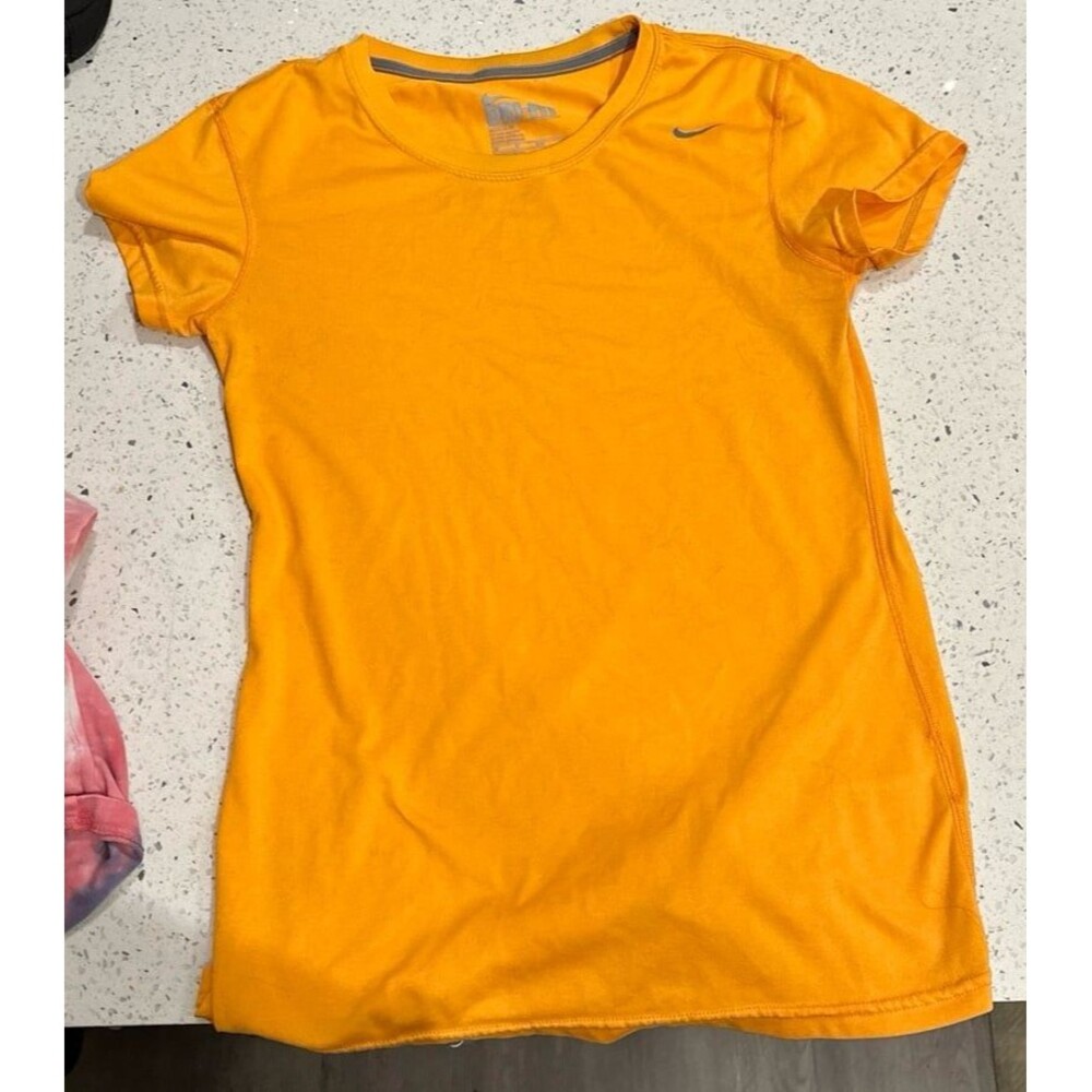 Nike orange drifit shirt